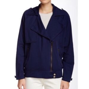 𝅺{NORDSTROM} Michael Stars Moto Trench Jacket